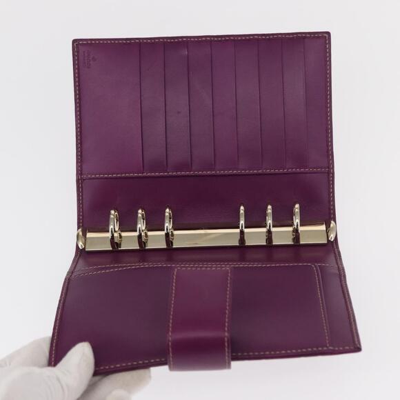 GUCCI GG Canvas Guccissima Day Planner Cover Purple 115241 2888 Auth yk20133A - Picture 8 of 16